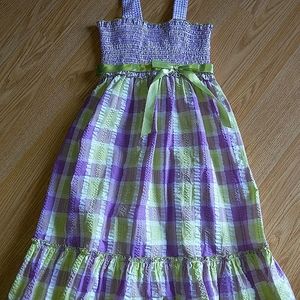 Bonnie Jean girls size 10 seersucker sundress.